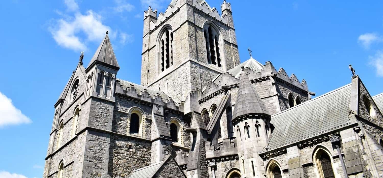Christ church Cathedral in Dublin, Ireland. Travel with World Lifetime Journeys
