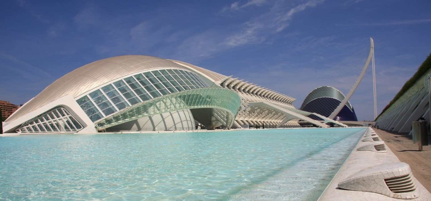 City of Arts and Sciences in Valencia, Spain. Travel with World Lifetime Journeys