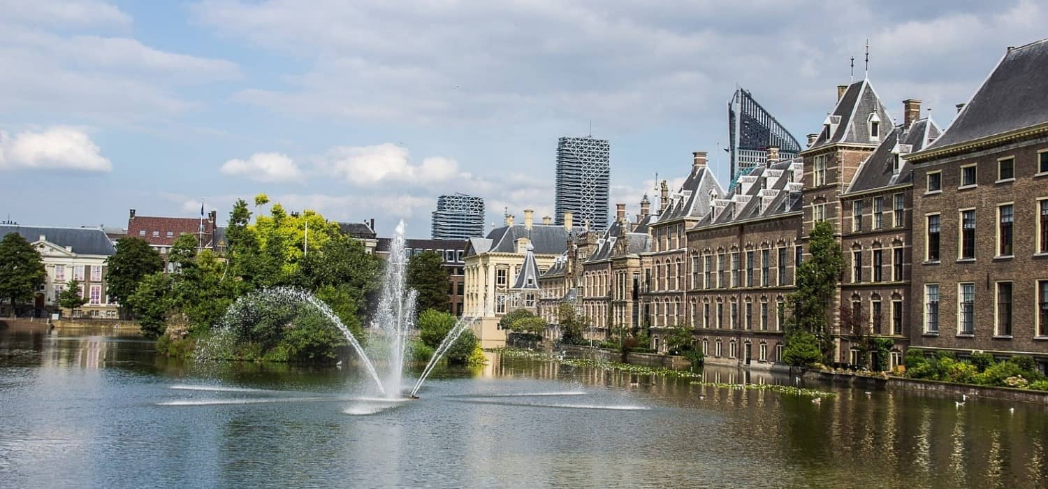 Daytime in the Hague, Netherlands. Travel with World Lifetime Journeys