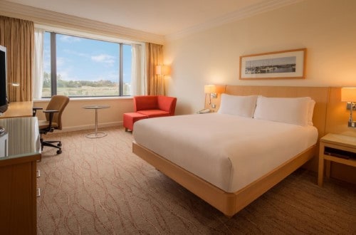 Double room at Hilton Dublin Airport in Ireland. Travel with World Lifetime Journeys