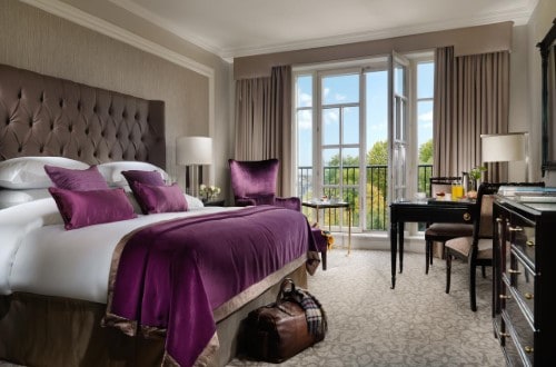 Double room at InterContinental Dublin Hotel in Ireland. Travel with World Lifetime Journeys