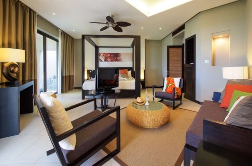 Family room at Maritim Crystals Beach. Travel with World Lifetime Journeys in Mauritius