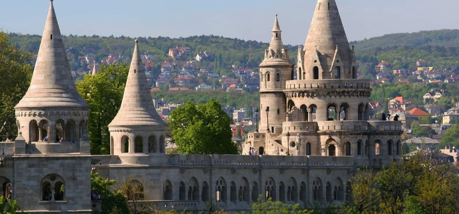 Fishermen's bastion in Budapest, Hungary. Travel with World Lifetime Journeys