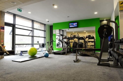 Gym room at IMI Residence Dundrum Hotel in Dublin, Ireland. Travel with World Lifetime Journeys