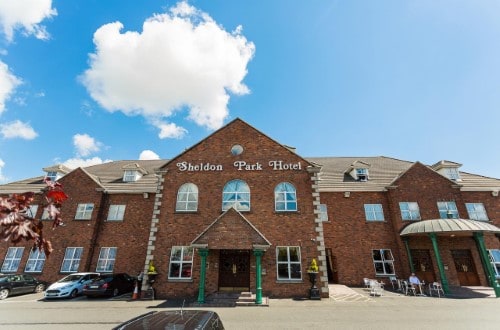 Hotel view at Sheldon Park Hotel in Dublin, Ireland. Travel with World Lifetime Journeys