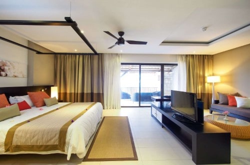 Junior suite at Maritim Crystals Beach. Travel with World Lifetime Journeys in Mauritius