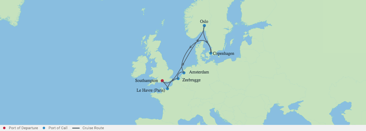 Northern Europe Capitals Cruise. Travel with World Lifetime Journeys