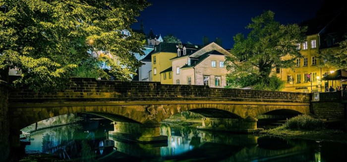 Old bridge in Luxembourg City. Travel with World Lifetime Journeys