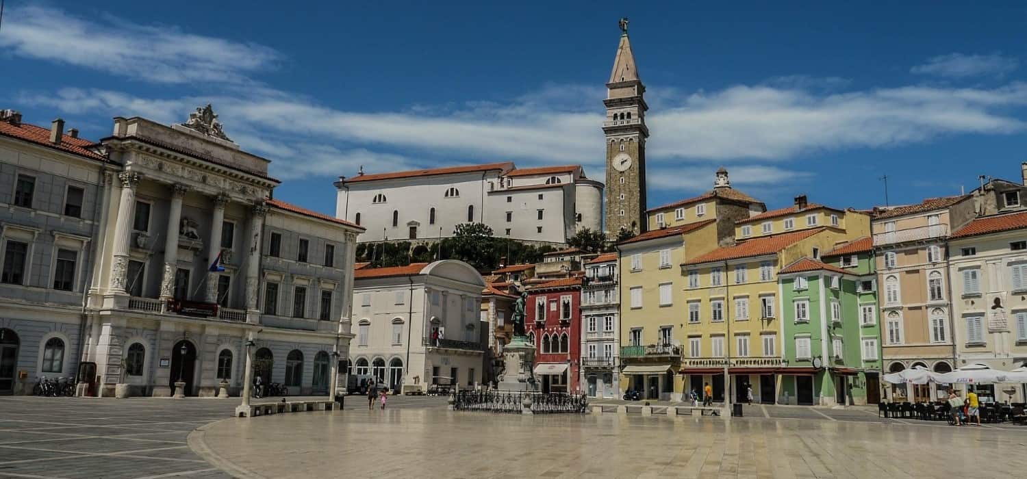 Old town of Piran in Slovenia. Travel with World Lifetime Journeys