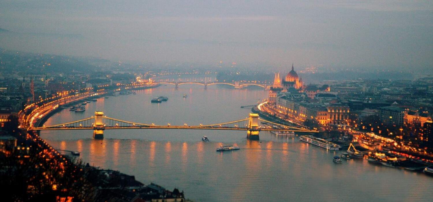 Panorama of Budapest, Hungary. Travel with World Lifetime Journeys