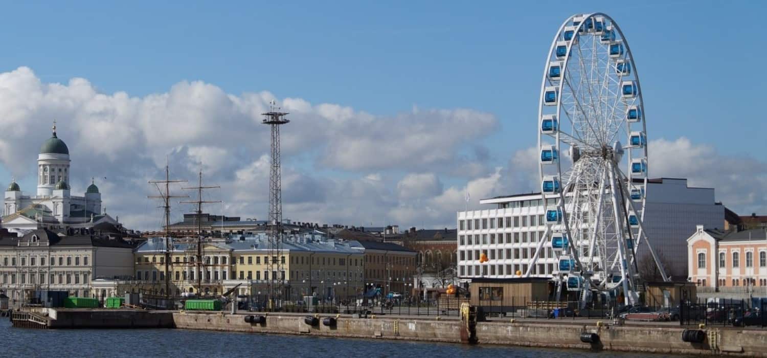 Panorama of Helsinki, Finland. Travel with World Lifetime Journeys