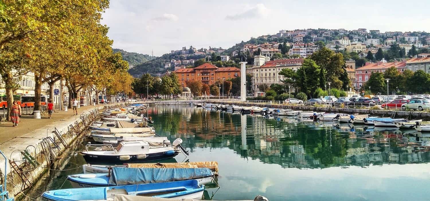 Port in Rijeka, Croatia. Travel with World Lifetime Journeys