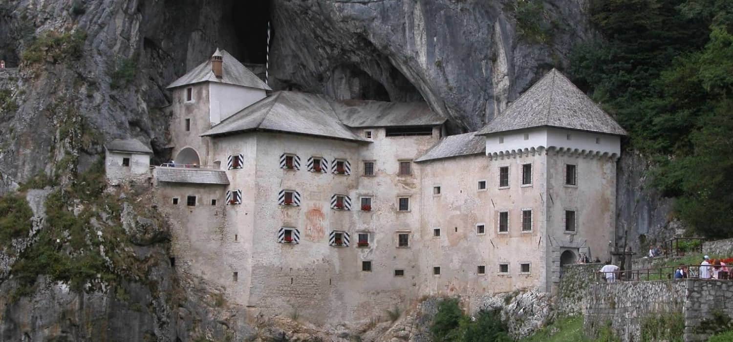 Predjama Castle in Slovenia. Travel with World Lifetime Journeys