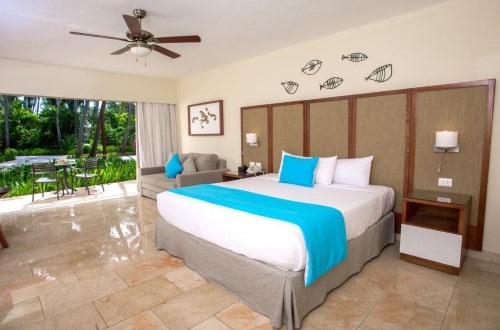 Premium Tropical View room at Impressive Premium Resort Punta Cana. Travel with World Lifetime Journeys