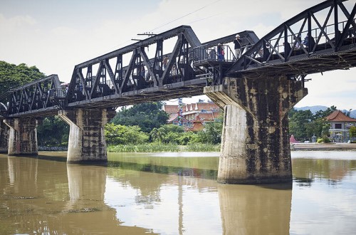 River Kwai bridge in Experience Thailand Cultural Tour. Travel with World Lifetime Journeys