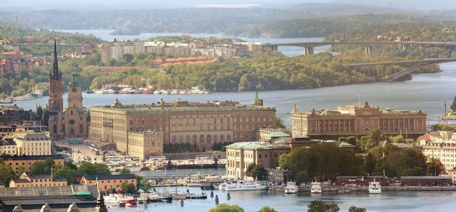 Royal Palace in Stockholm, Sweden. Travel with World Lifetime Journeys