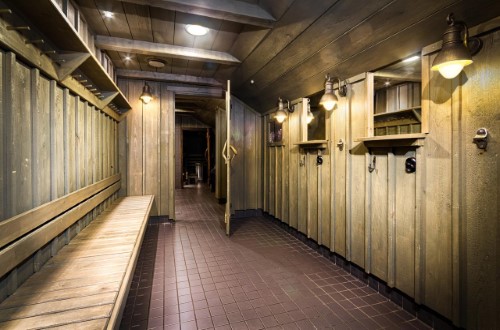 Sauna at Eurohostel Helsinki in Finland. Travel with World Lifetime Journeys