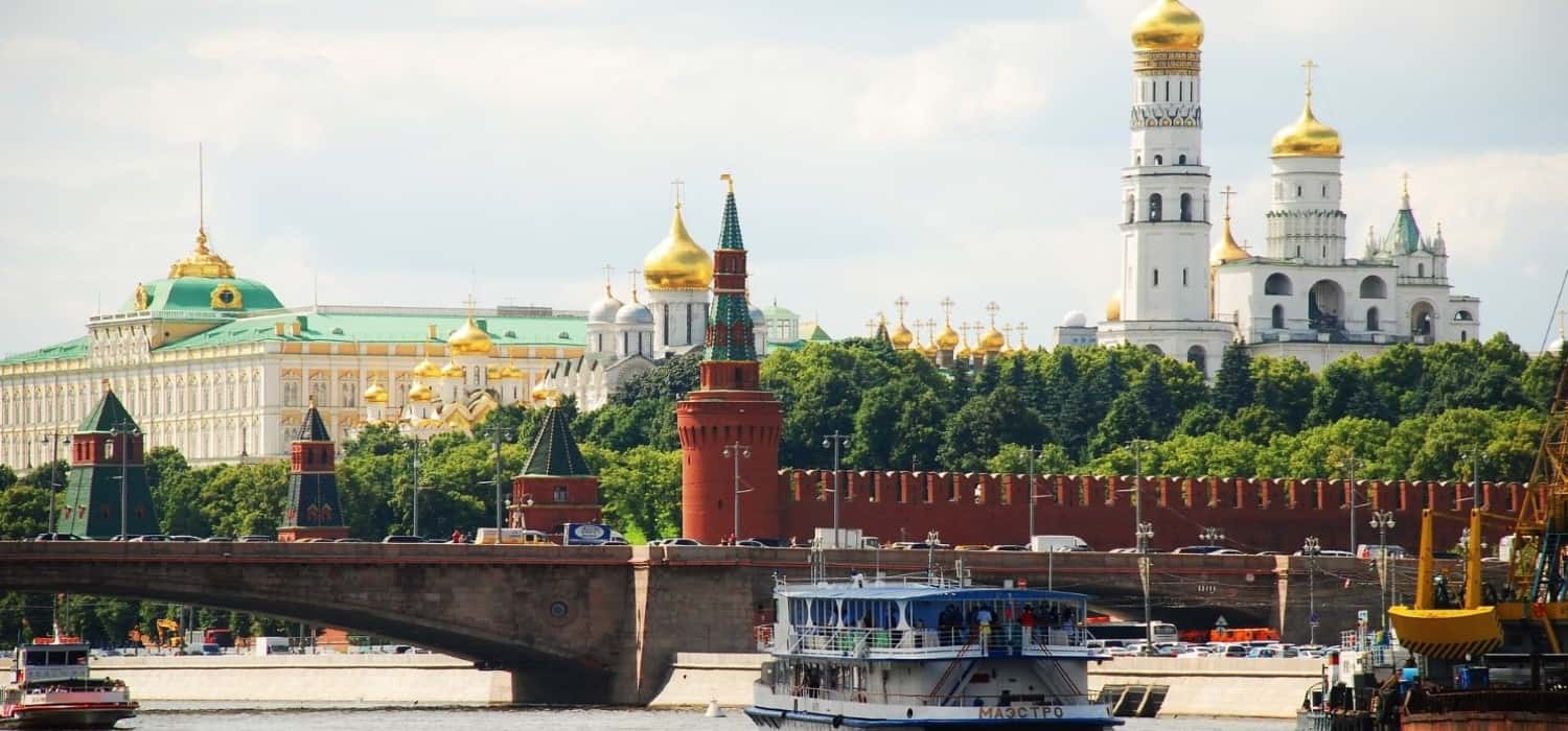 The Kremlin in Moscow, Russia. Travel with World Lifetime Journeys