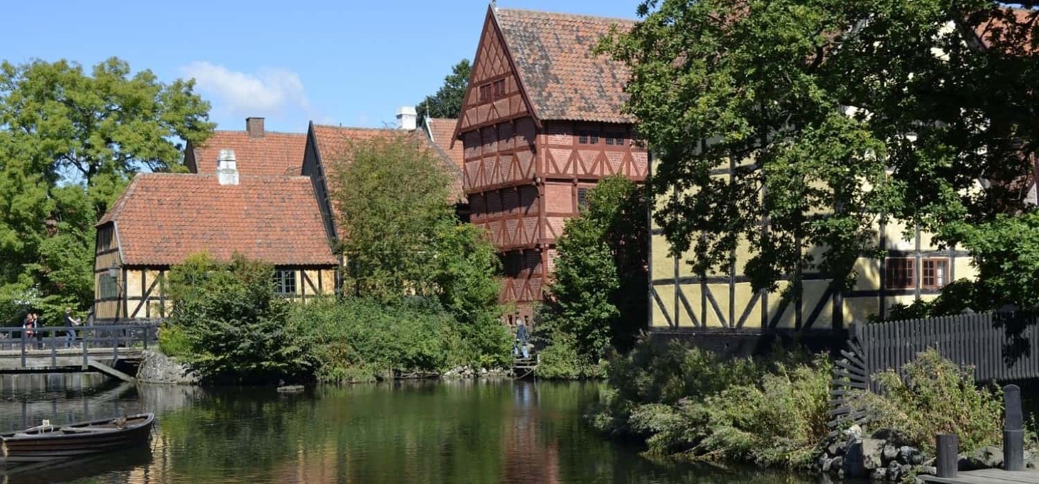 The Old City of Aarhus, Denmark. Travel with World Lifetime Journeys