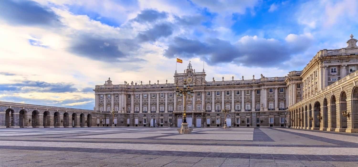 The Royal Palace in Madrid, Spain. Travel with World Lifetime Journeys