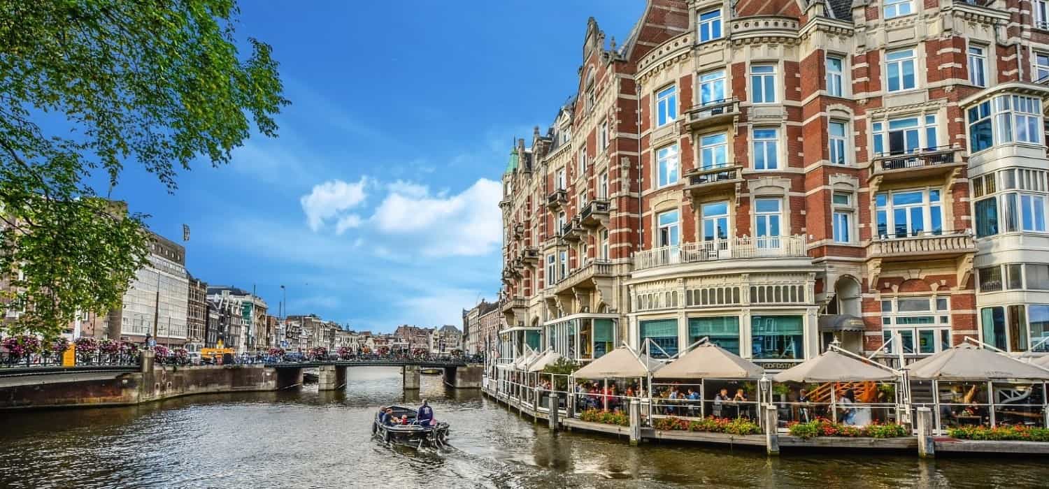 The Venice of the north Amsterdam, Netherlands. Travel with World Lifetime Journeys