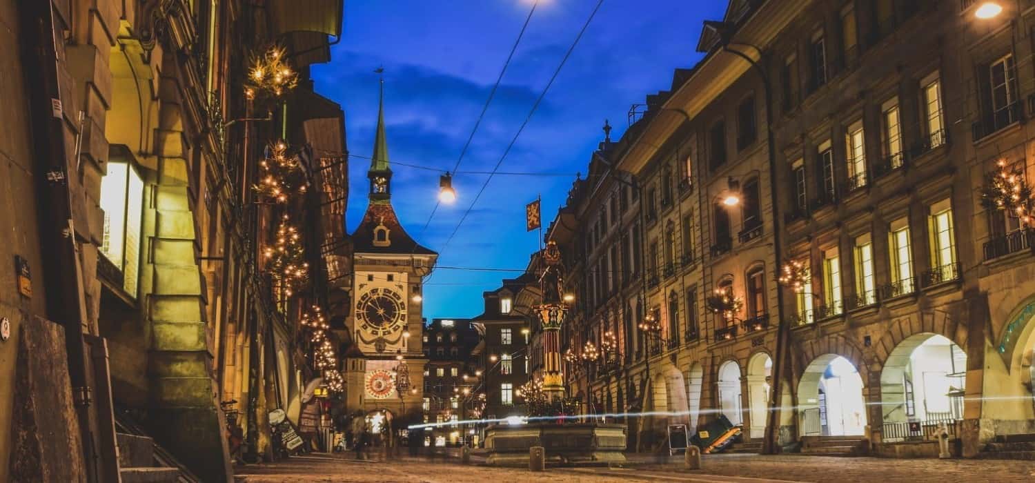 The old city of Bern, Switzerland. Travel with World Lifetime Journeys