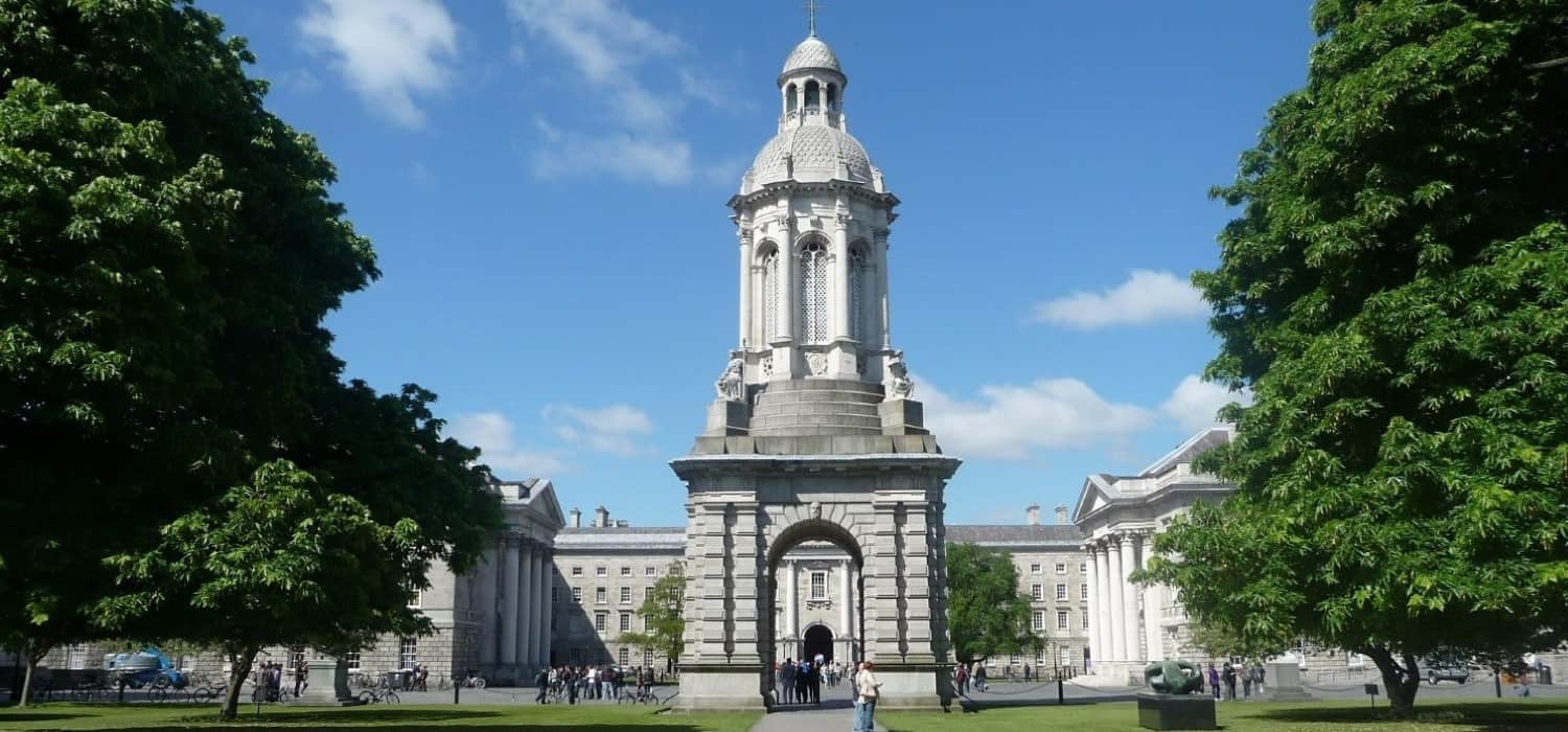 Trinity College in Dublin, Ireland. Travel with World Lifetime Journeys