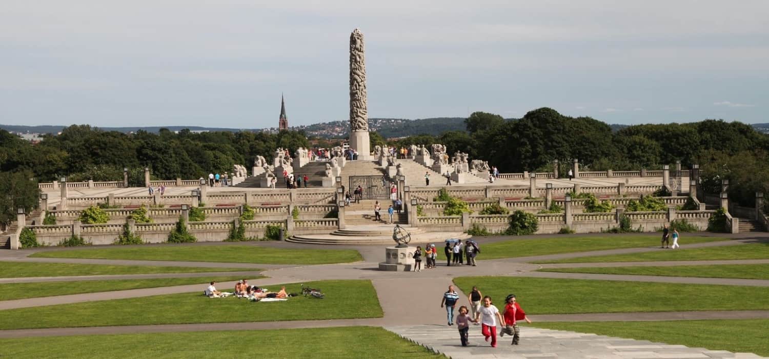 Vigeland Park in Oslo, Norway. Travel with World Lifetime Journeys