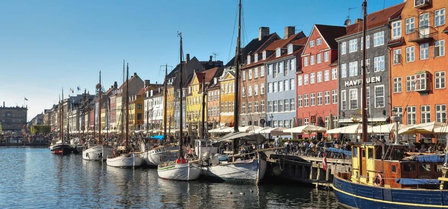 Waterfront of Copenhagen, Denmark. Travel with World Lifetime Journeys