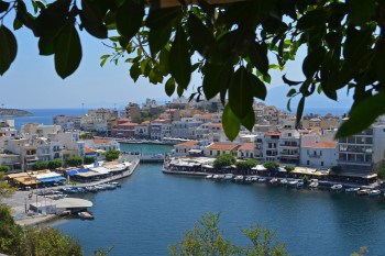 Port of Agios Nikolaos on Crete Island, Greece. Travel with World Lifetime Journeys