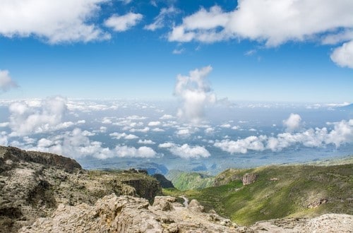 View from Kilimanjaro mountain. Travel with World Lifetime Journeys