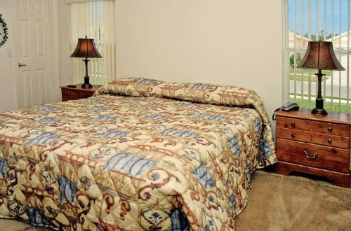 Villa Disney area III Florida bedroom. Villa Holidays USA. Travel with World Lifetime Journeys