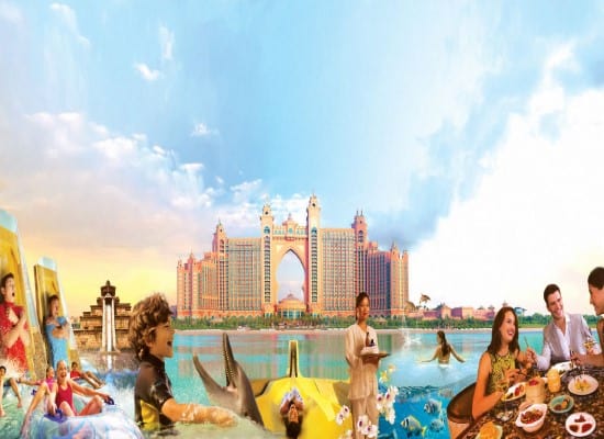 Atlantis the Palm Dubai . Travel with World Lifetime Journeys