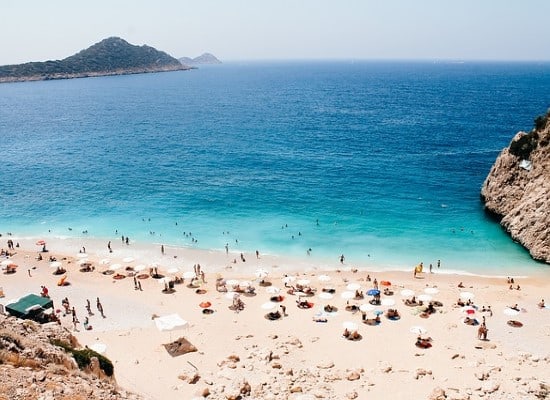 Kaputas Antalya beach. Summer family holidays Antalya. Travel with World Lifetime Journeys