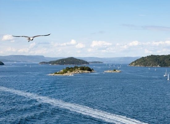Scenic cruising Oslofjord Europe Viking Sagas Cruise. Travel with World Lifetime Journeys