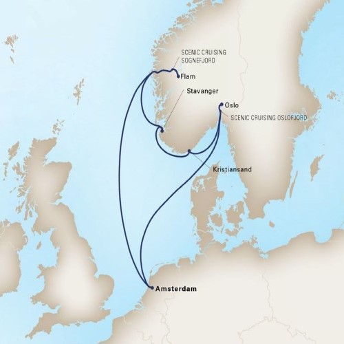 Viking Sagas Cruise itinerary. Travel with World Lifetime Journeys