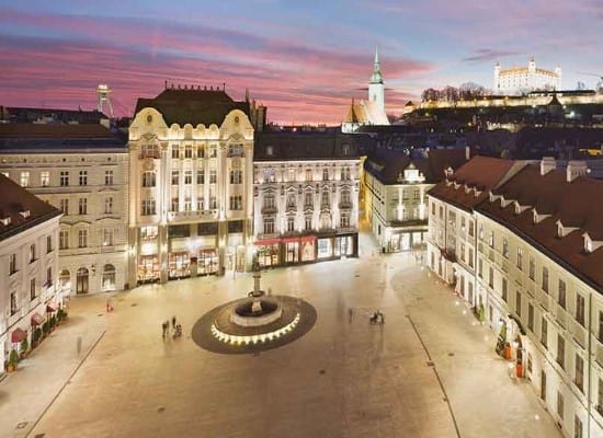 Danube Dreams Luxury River Cruise Eastbound Bratislava. Travel with World Lifetime Journeys