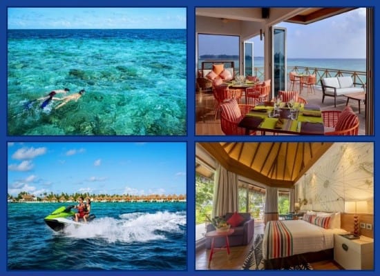 Mercure Maldives Koodoo Resort. Travel with World Lifetime Journeys