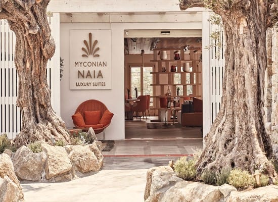 Family summer holiday in Mykonos Myconian hotel