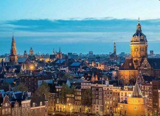 Northern Europe Capital Cities cruise Amsterdam Netherlands. Travel with World Lifetime Journeys