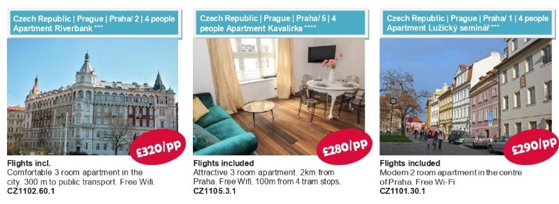 Apartment holiday Prague. Travel with World Lifetime Journeys