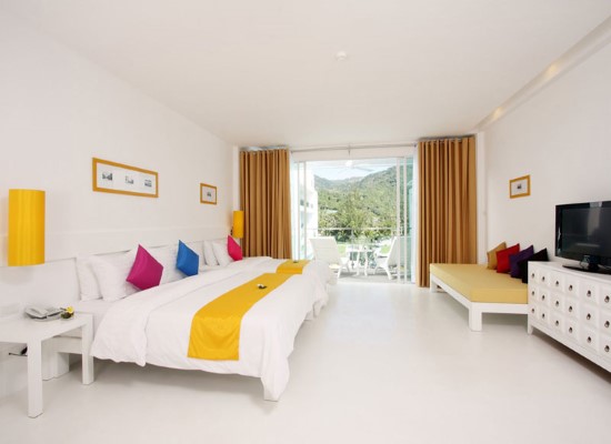 Beautiful room at Old Phuket Resort Thailand. Travel with World Lifetime Journeys
