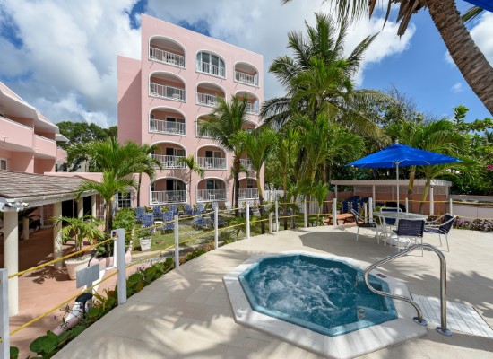 Hotel view at Butterfly Beach Hotel Barbados. Travel with World Lifetime Journeys