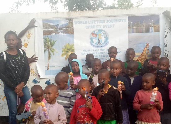 Moshi orphanage Tanzania 2. Donations from World Lifetime Journeys