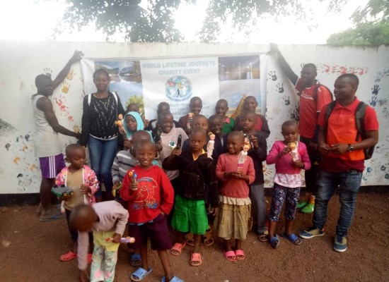 Moshi orphanage Tanzania 3. Donations from World Lifetime Journeys