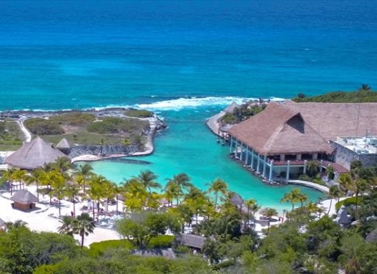 Occidental Xcaret Destination Mexico panorama. Travel with World Lifetime Journeys