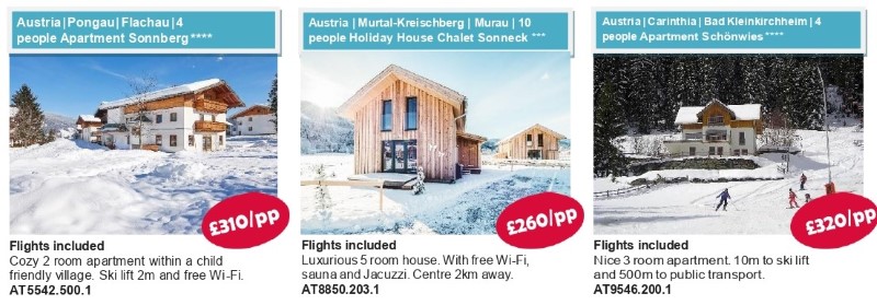 Ski Holiday Homes Austria. Travel with World Lifetime Journeys
