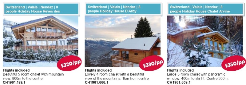 Ski Holiday Homes Switzerland. Travel with World Lifetime Journeys