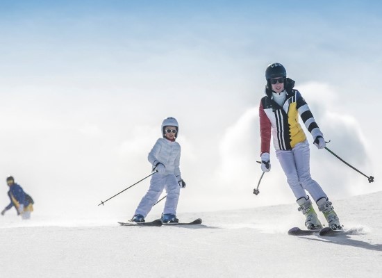 Ski school at Serre Chevalier Hotel French Alps. Travel with World Lifetime Journeys