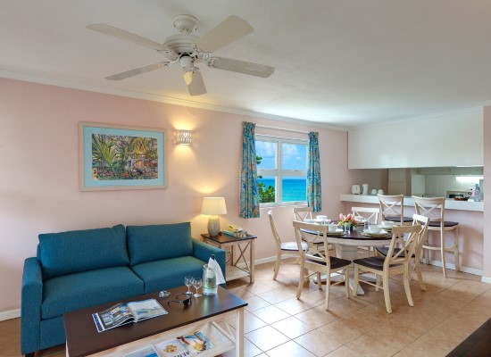 Two bedroom apartment at Butterfly Beach Hotel Barbados. Travel with World Lifetime Journeys